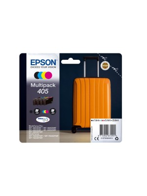Ink Epson Nr. 405, C13T05G64010, BK/C/M/Y, 7.6/5.4 ml, for WorkForce WF-3/4/7xxx