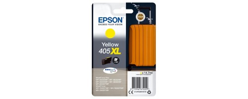 Ink Epson Nr. 405XL, C13T05H44010, Yellow, 14.7 ml, for WorkForce WF-3/4/7xxx