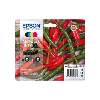 Epson Encre Multipack 503XL noir/Cyan/Magenta/Yellow