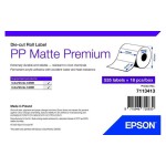 Epson PP Matte Label 76 mm x 51 mm, 535 Etiketten/Rolle für C3400/C3500