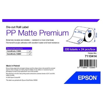 Epson Rouleau à étiquettes 76 x 127 mm Epson Rouleau à étiquettes 76 x 127 mm