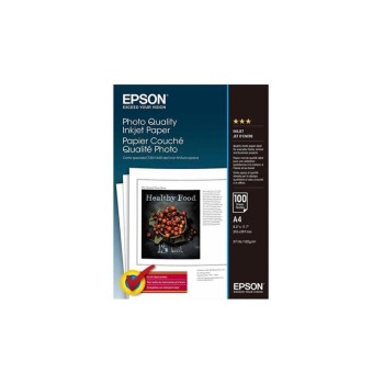 Epson Photo Quality Inkjet Paper A4, 104g, 100 Blatt, S041061