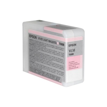 Encre Epson C13T580B00 vivid light magenta,, pour Stylus Pro 3800, 80ml