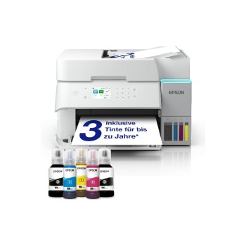 Epson Ecotank ET-3956 white, A4,Wi-Fi, 4800 x 1200