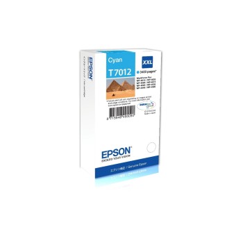 Encre Epson T70124010 XXL, cyan, 3400 S., WorkForce Pro WP-4015 DN, WP-4095 DN,