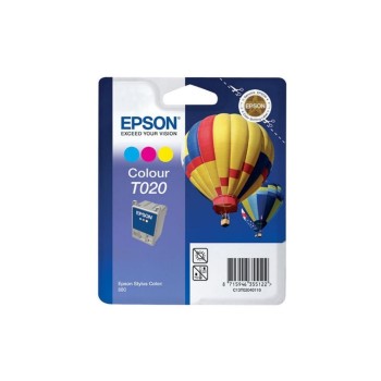 Encre Epson T020401 farbig, 300 pages, pour Stylus Color 880