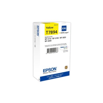 Encre Epson T789440 XXL, yellow, 4000 S., WorkForce Pro WF-5620DWF
