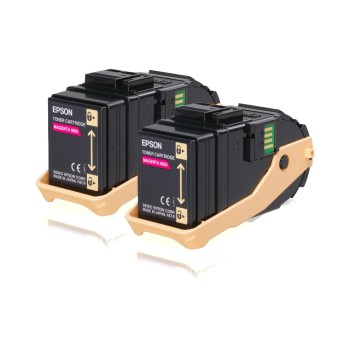 Toner Epson S050607, magenta, AcuLaser C9300N, 15'000 pages