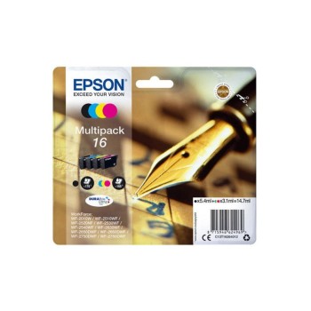 Ink Epson C13T16264012 CMYK Mulitpack Ink Epson C13T16264012 CMYK Mulitpack