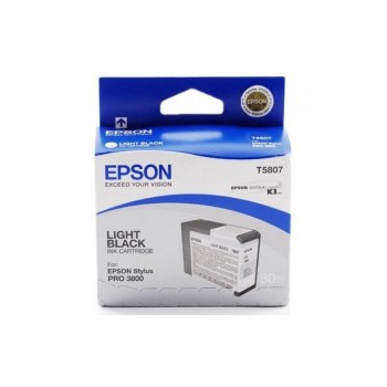 Encre Epson C13T580700 light black, 80ml, pour Stylus Pro 3800