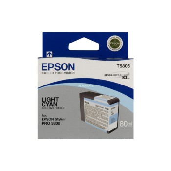 Encre Epson C13T580500 light cyan, 80ml, pour Stylus Pro 3800