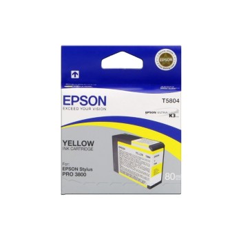 Encre Epson C13T580400 yellow, 80ml, pour Stylus Pro 3800