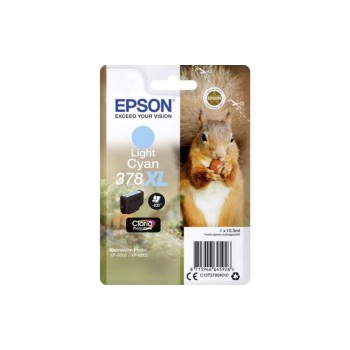 Ink Epson C13T37954010 light cyan 378XL, 830 pages, 10,3ml, for XP-8500/15000 Ink Epson C13T37954010 light cyan 378XL, 830 pages, 10,3ml, for XP-8500/15000