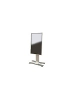 Erard Pied de support pour le Flip 1 2 50-65 Argenté/Blanc