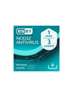 ESET NOD32 Antivirus Version complète, 3 utilisateurs, 1 an