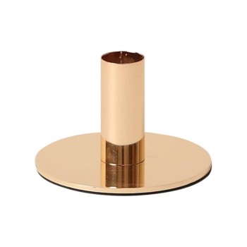 Esmée Kerzenständer, Gold, Metall, 6.5 cm Esmée Kerzenständer, Gold, Metall, 6.5 cm