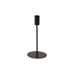 Esmée Kerzenständer, black , Metall, 18 cm