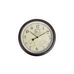 Esschert Design Horloge de jardin plastique Ø 38,3 cm