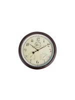 Esschert Design Horloge de jardin plastique Ø 38,3 cm