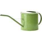 Esschert Design Giesskanne Emaillelook, Grün, 1.35L,