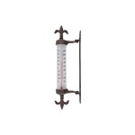Esschert Design Thermometer Fensterrahmen, Gusseisen, 5.5x9.4x29.5 cm (LxTxH)