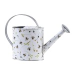 Esschert Design Arrosoir avec motif d'abeilles Multicolore