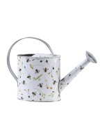 Esschert Design Giesskanne Bienenmuster, Verzinkter Stahl, 1.8 L, 32.2x11.3x23 cm