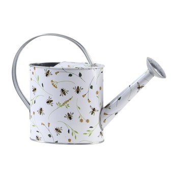 Esschert Design Giesskanne Bienenmuster, Verzinkter Stahl, 1.8 L, 32.2x11.3x23 cm Esschert Design Giesskanne Bienenmuster, Verzinkter Stahl, 1.8 L, 32.2x11.3x23 cm