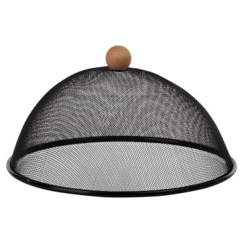 Esschert Design Fliegenhaube black  S, Eisen, Buchenholz, 30x16.3 cm (DxH) Esschert Design Fliegenhaube black  S, Eisen, Buchenholz, 30x16.3 cm (DxH)