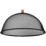 Esschert Design Barriere Bonnet anti-mouches L Noir, 1 Pièce/s