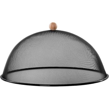 Esschert Design Fliegenhaube black  L, Eisen, Buchenholz, 43x21.9 cm (DxH) Esschert Design Fliegenhaube black  L, Eisen, Buchenholz, 43x21.9 cm (DxH)
