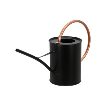 Esschert Design Giesskanne Schwarz-Kupfer, 1.6L,37x12.6x23 cm (LxBxH),verzinktes Eisen Esschert Design Giesskanne Schwarz-Kupfer, 1.6L,37x12.6x23 cm (LxBxH),verzinktes Eisen