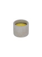 Esschert Design Bougie à la citronnelle dans un pot en ciment 1 Pièce/s