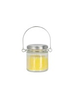 Esschert Design Bougie à la citronnelle dans un verre à suspendre 1 Pièce/s