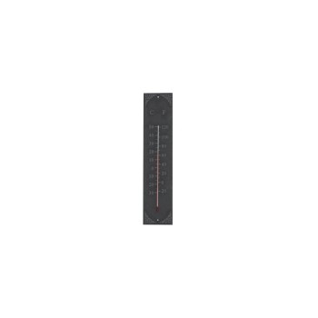 Esschert Schiefer Thermometer klassisch, Orange