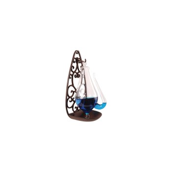 Esschert Glasbarometer Gusseisenhalterung, Braun