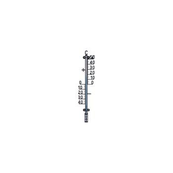 Esschert Design Thermomètre mural Plastique noir 41,4 cm Esschert Design Thermomètre mural Plastique noir 41,4 cm