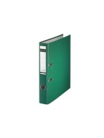Leitz Qualitäts-Ordner Swiss Edition, grün, schmal, 180° Mechanik, PP