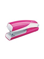 Leitz WOW Mini-Heftgerät NeXXt, pink metallic, 10 Blatt, Metall