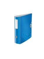 Leitz WOW Qualitäts-Ordner 180° Active, blue metallic, breit