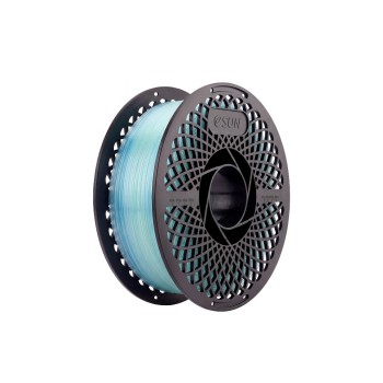 eSun eSUN PLA transparent arc-en-ciel bleu-blanc Bleu/Blanc 1.75 mm 1 kg