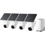 eufy Kits de surveillance 4 x SoloCam E42 + HomeBase S380