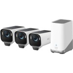 eufy Kits de surveillance Cam S3 Pro 3+1