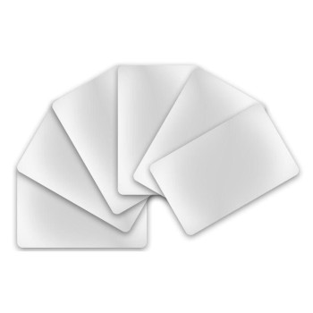 Evolis Carte(s) PVC 86 x 54 x 0.76 mm – paquet de 100 blanc Evolis Carte(s) PVC 86 x 54 x 0.76 mm – paquet de 100 blanc