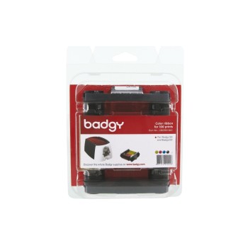 Evolis color Ribbon YMCKO, für 100 Kartendruck, zu Badgy 100/200 Evolis color Ribbon YMCKO, für 100 Kartendruck, zu Badgy 100/200