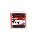 Evolis black ribbon, ruban noir, pour impression de 500 cartes, pour Badgy 100/200