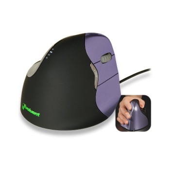 Evoluent Vertical Mouse 4 small, USB, ergonomische mouse, Rechtshänder