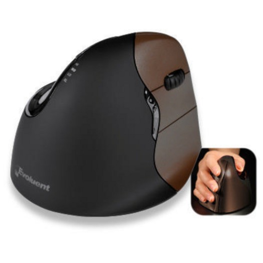 Evoluent Vertical Mouse 4 small wireless, USB, ergonomische souris, Rechtshänder