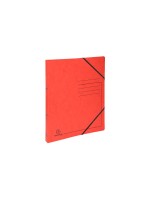 Exacompta Ringbuch Top Color 2 cm, mit Gummiband, Format A4, Rot