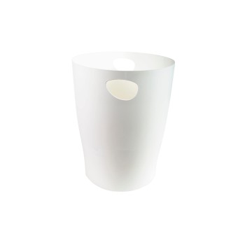 Exacompta Papierkorb ECOBIN white, 263 x 263 x 335 mm, Polypropylen Exacompta Papierkorb ECOBIN white, 263 x 263 x 335 mm, Polypropylen